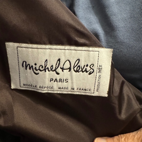 Michel Alexis Faux Fur Green Coat - Picture 8 of 8